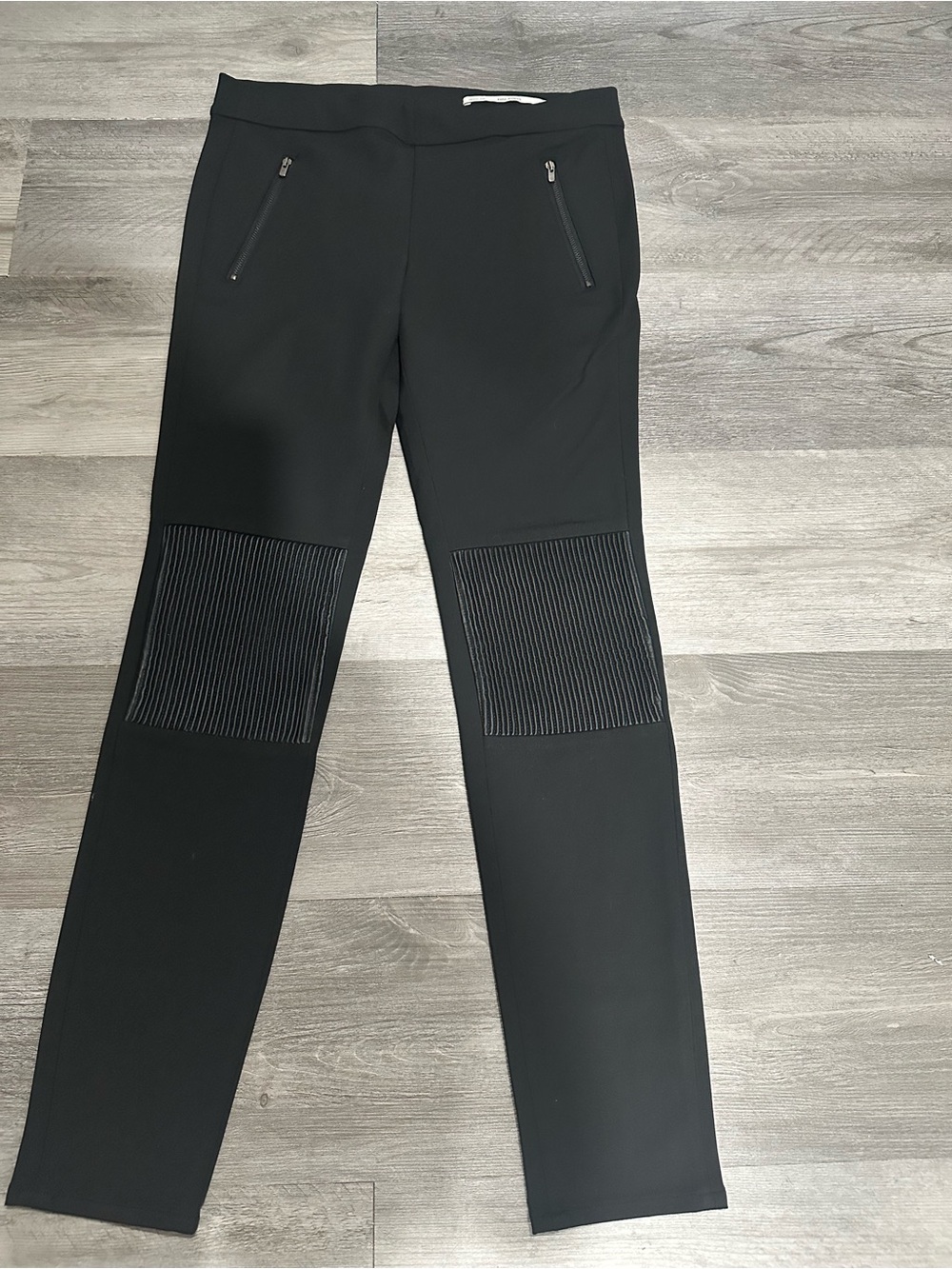 Zara Black Slim Ponte Pants